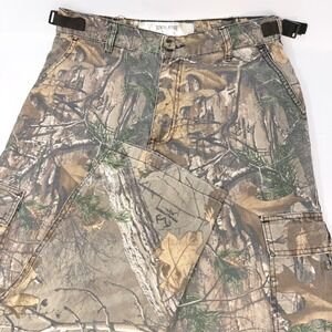 Rustic Ridge Realtree Camo Cargo Pants Mens Small Fits 29x31 Adjustable Waist
